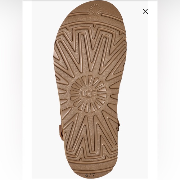 UGG Goldenstar Cozy Clog. Size 10. Color: Chestnut. - Picture 4 of 15